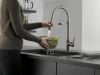 DELTA Trinsic Single-Handle Pull-Down Spring Kitchen Faucet — Black Stainless