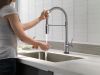 DELTA Trinsic Single-Handle Pull-Down Spring Kitchen Faucet with Touch2O Technology — Arctic Stainless