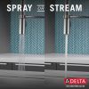 DELTA Trinsic Single-Handle Pull-Down Spring Kitchen Faucet with Touch2O Technology — Chrome