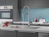 DELTA Trinsic Single-Handle Pull-Down Spring Kitchen Faucet with Touch2O Technology — Chrome
