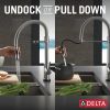 DELTA Trinsic Touch2O Technology Kitchen Faucet with Touchless Technology — Arctic Stainless