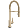 DELTA Trinsic Touch2O Technology Kitchen Faucet with Touchless Technology — Champagne Bronze