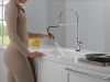 DELTA Trinsic Touch2O Technology Kitchen Faucet with Touchless Technology — Chrome