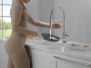 DELTA Trinsic Touch2O Technology Kitchen Faucet with Touchless Technology — Chrome