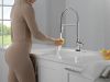 DELTA Trinsic Touch2O Technology Kitchen Faucet with Touchless Technology — Chrome