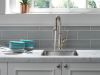 DELTA Leland Single Handle Pull-Down Bar / Prep Faucet — Spotshield Stainless