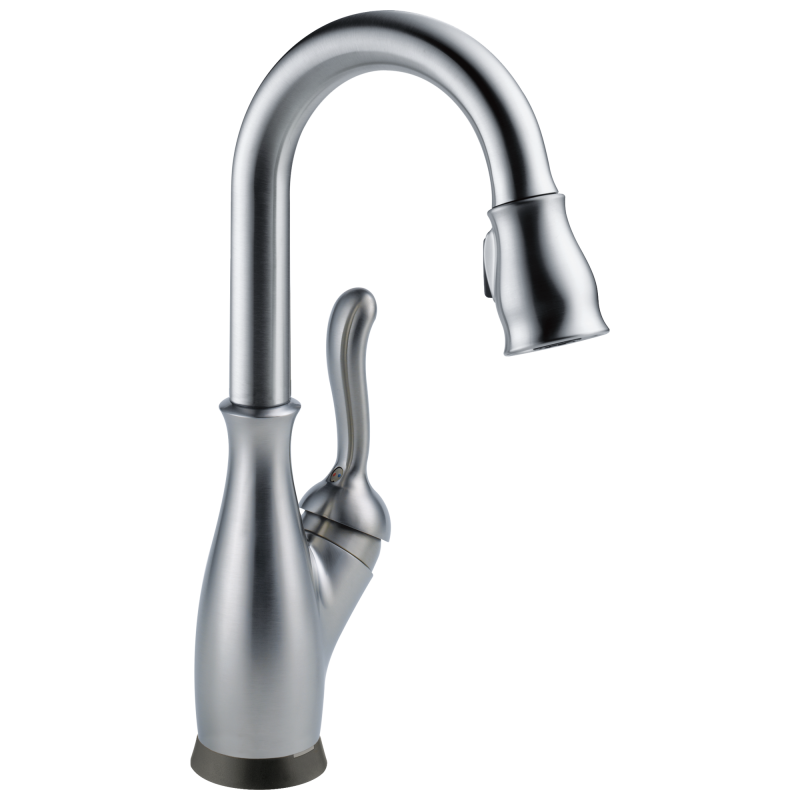 DELTA Leland Touch2O Bar / Prep Faucet with Touchless Technology — Arctic Stainless