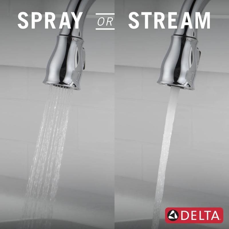 DELTA Leland Touch2O Bar / Prep Faucet with Touchless Technology — Chrome