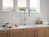 DELTA Renaldi Touch2O Technology Kitchen Faucet with Touchless Technology — Lumicoat® Arctic Stainless