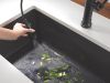 DELTA Renaldi Touch2O Technology Kitchen Faucet with Touchless Technology — Matte Black