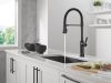 DELTA Renaldi Touch2O Technology Kitchen Faucet with Touchless Technology — Matte Black