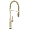 DELTA Renaldi Touch2O Technology Kitchen Faucet with Touchless Technology — Lumicoat® Polished Nickel