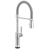 DELTA Renaldi Touch2O Technology Kitchen Faucet with Touchless Technology — Lumicoat® Chrome
