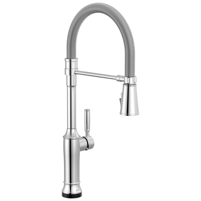 DELTA Renaldi Touch2O Technology Kitchen Faucet with Touchless Technology — Lumicoat® Chrome