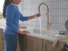 DELTA Cordova Single Handle Pull-Down Kitchen Faucet With Spring Spout — Lumicoat® Champagne Bronze
