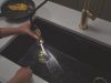 DELTA Cordova Single Handle Pull-Down Kitchen Faucet With Spring Spout — Lumicoat® Champagne Bronze