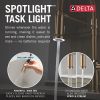 DELTA Cordova Single Handle Pull-Down Kitchen Faucet With Spring Spout — Lumicoat® Champagne Bronze