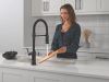 DELTA Cordova Touch2O Technology Kitchen Faucet with Touchless Technology — Matte Black