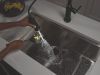 DELTA Cordova Touch2O Technology Kitchen Faucet with Touchless Technology — Matte Black