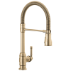 DELTA Broderick Single Handle Pull-Down Kitchen Faucet With Spring Spout — Champagne Bronze