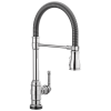 DELTA Broderick Single-Handle Pull-Down Spring Kitchen Faucet with Touch2O Technology — Chrome