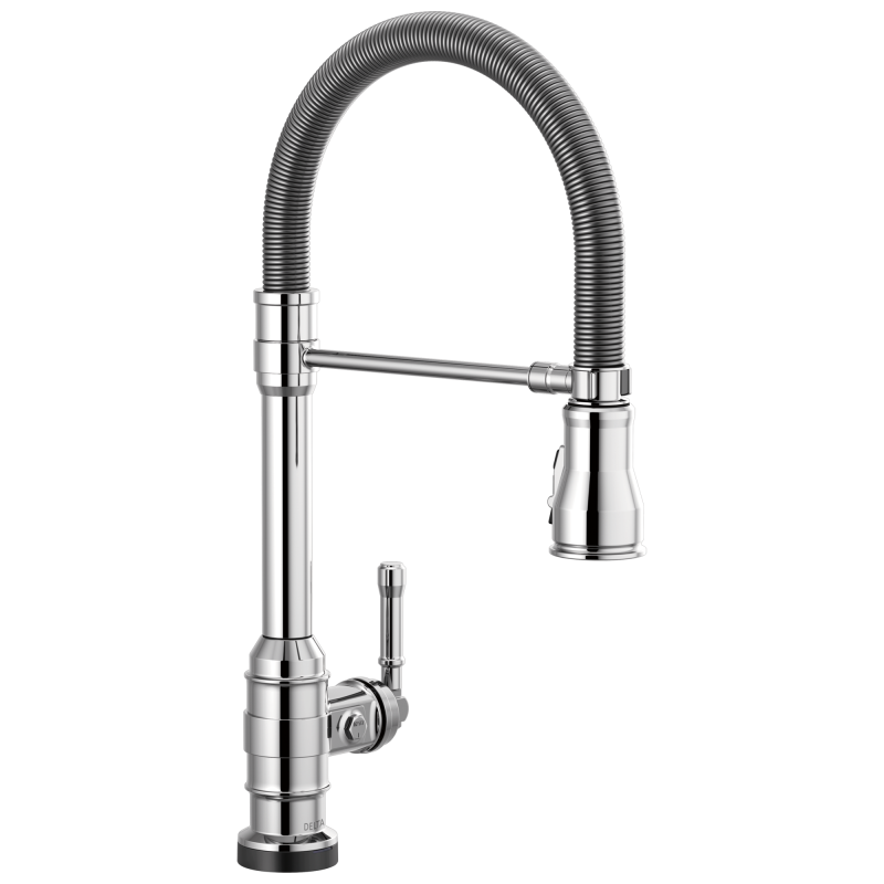DELTA Broderick Touch2O Technology Kitchen Faucet with Touchless Technology — Chrome