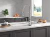DELTA Broderick Touch2O Technology Kitchen Faucet with Touchless Technology — Chrome