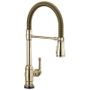 DELTA Broderick Touch2O Technology Kitchen Faucet with Touchless Technology — Polished Nickel