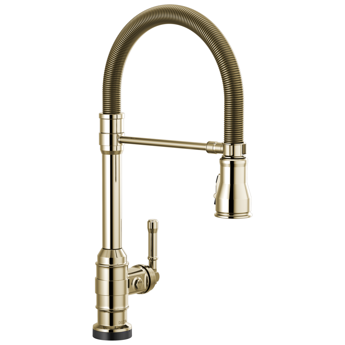 DELTA Broderick Touch2O Technology Kitchen Faucet with Touchless Technology — Polished Nickel