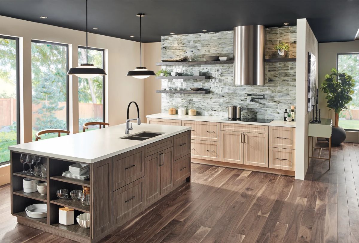 DELTA Other Contemporary Wall Mount Pot Filler — Matte Black