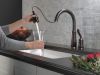 DELTA Leland Single Handle Pull-Down Kitchen Faucet — Venetian Bronze