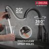 DELTA Leland Single Handle Pull-Down Kitchen Faucet — Venetian Bronze