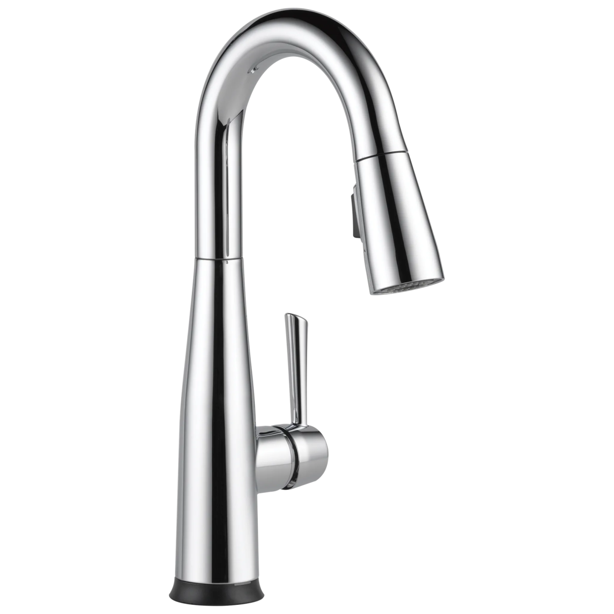 DELTA Essa Single Handle Pull-Down Bar / Prep Faucet with Touch2O Technology — Chrome