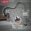 DELTA Essa Touch2O Bar / Prep Faucet with Touchless Technology — Arctic Stainless