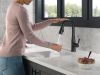 DELTA Essa Touch2O Bar / Prep Faucet with Touchless Technology — Matte Black