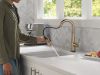 DELTA Essa Touch2O Bar / Prep Faucet with Touchless Technology — Champagne Bronze