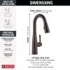 DELTA Essa Touch2O Bar / Prep Faucet with Touchless Technology — Venetian Bronze
