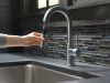 DELTA Trinsic Single Handle Pull-Down Bar / Prep Faucet — Arctic Stainless