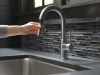 DELTA Trinsic Single Handle Pull-Down Bar / Prep Faucet — Arctic Stainless