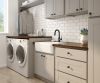 DELTA Trinsic Single Handle Pull-Down Bar/Prep Kitchen Limited Swivel — Matte Black