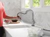 DELTA Trinsic Single Handle Pull-Down Bar / Prep Faucet with Touch2O Technology — Arctic Stainless