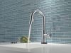 DELTA Trinsic Single Handle Pull-Down Bar / Prep Faucet with Touch2O Technology — Arctic Stainless