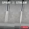 DELTA Trinsic Single Handle Pull-Down Bar / Prep Faucet with Touch2O Technology — Chrome