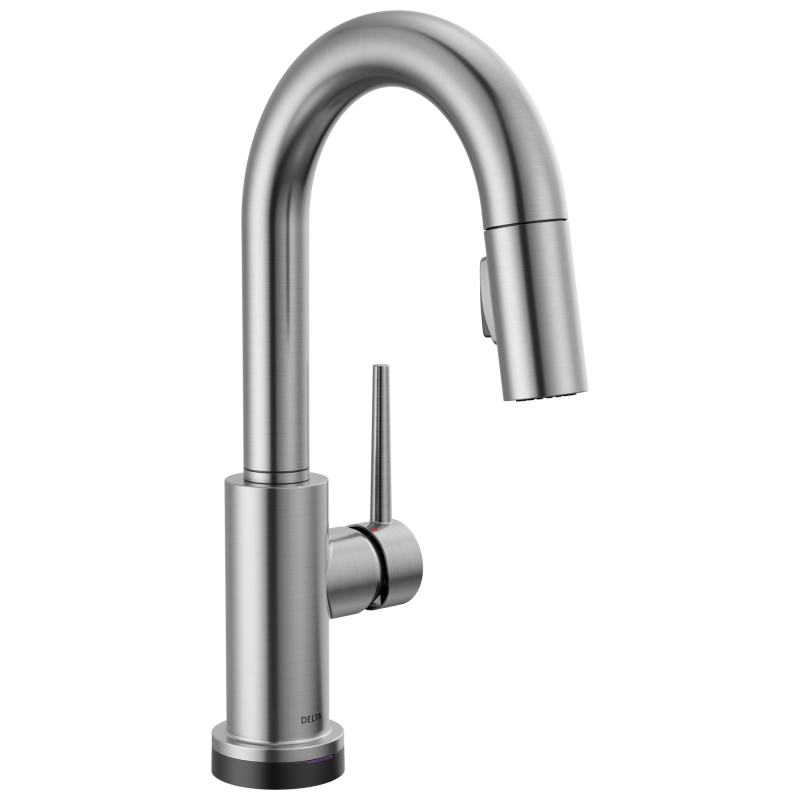 DELTA Trinsic Touch2O Bar / Prep Faucet with Touchless Technology — Arctic Stainless