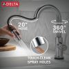 DELTA Trinsic Touch2O Bar / Prep Faucet with Touchless Technology — Arctic Stainless