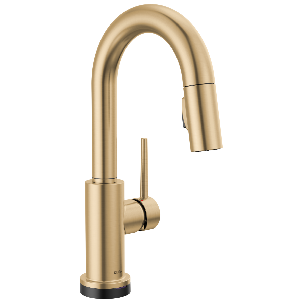 DELTA Trinsic Touch2O Bar / Prep Faucet with Touchless Technology — Champagne Bronze
