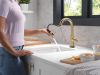 DELTA Trinsic Touch2O Bar / Prep Faucet with Touchless Technology — Champagne Bronze