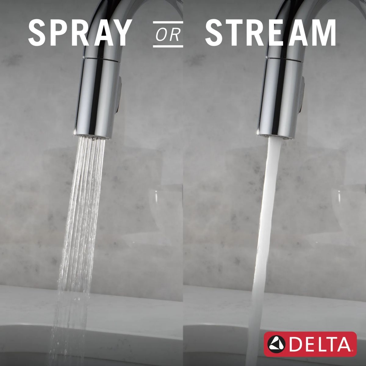 DELTA Trinsic Touch2O Bar / Prep Faucet with Touchless Technology — Chrome