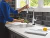 DELTA Stryke Touch2O Bar / Prep Faucet with Touchless Technology — Lumicoat® Arctic Stainless