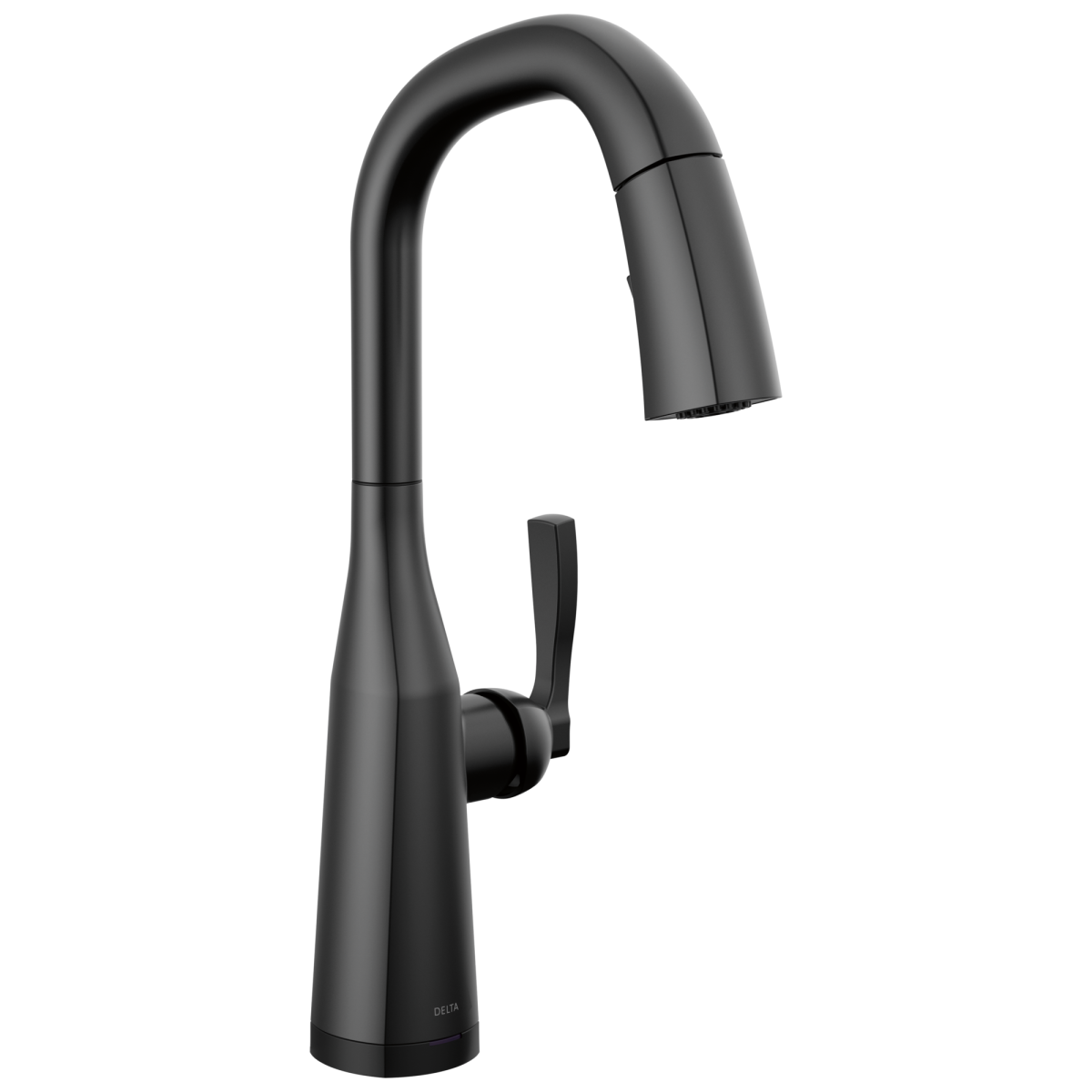 DELTA Stryke Touch2O Bar / Prep Faucet with Touchless Technology — Matte Black
